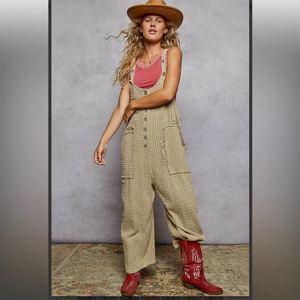 POL Tan Jumpsuit - Picture 2 of 5